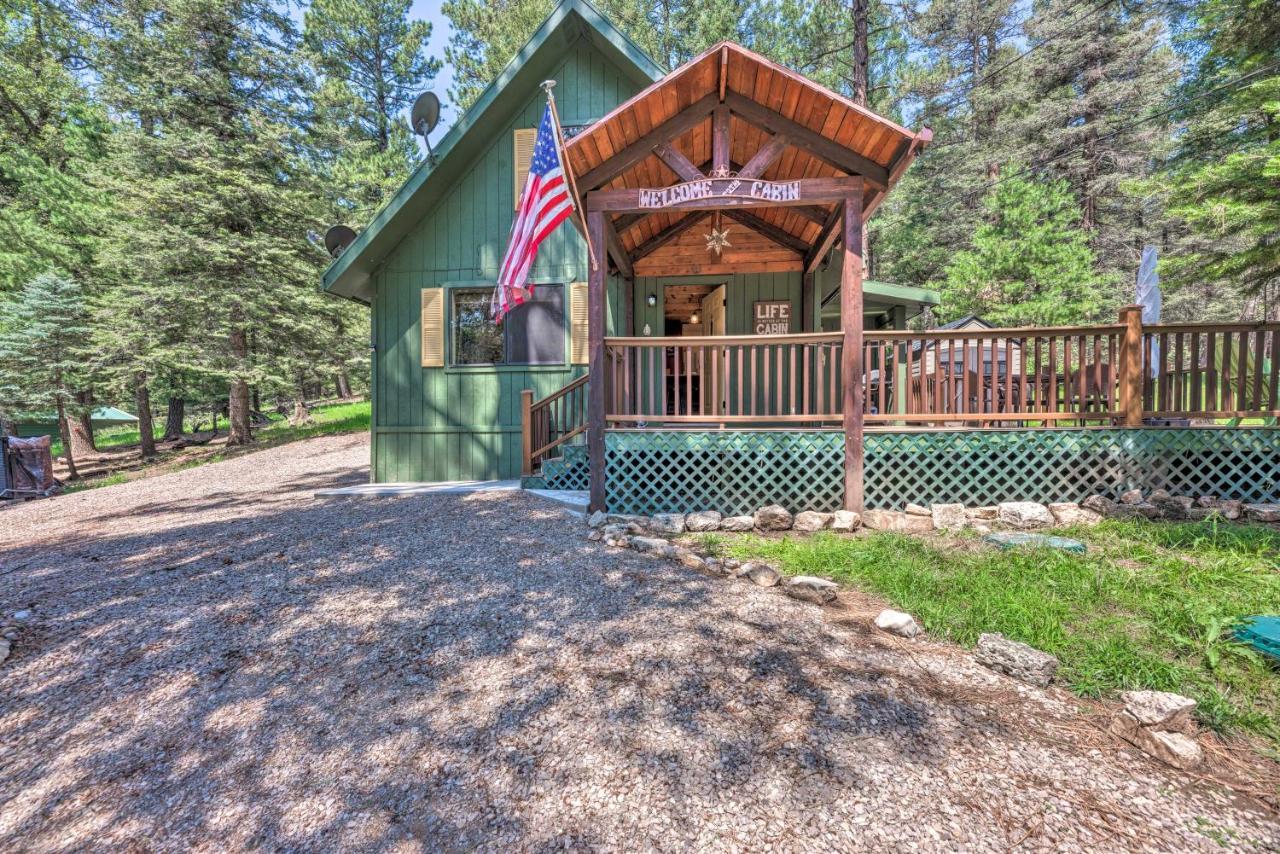 Casa Verde Cabin With Fire Pit 4 Mi To Ski Cloudcroft Luaran gambar
